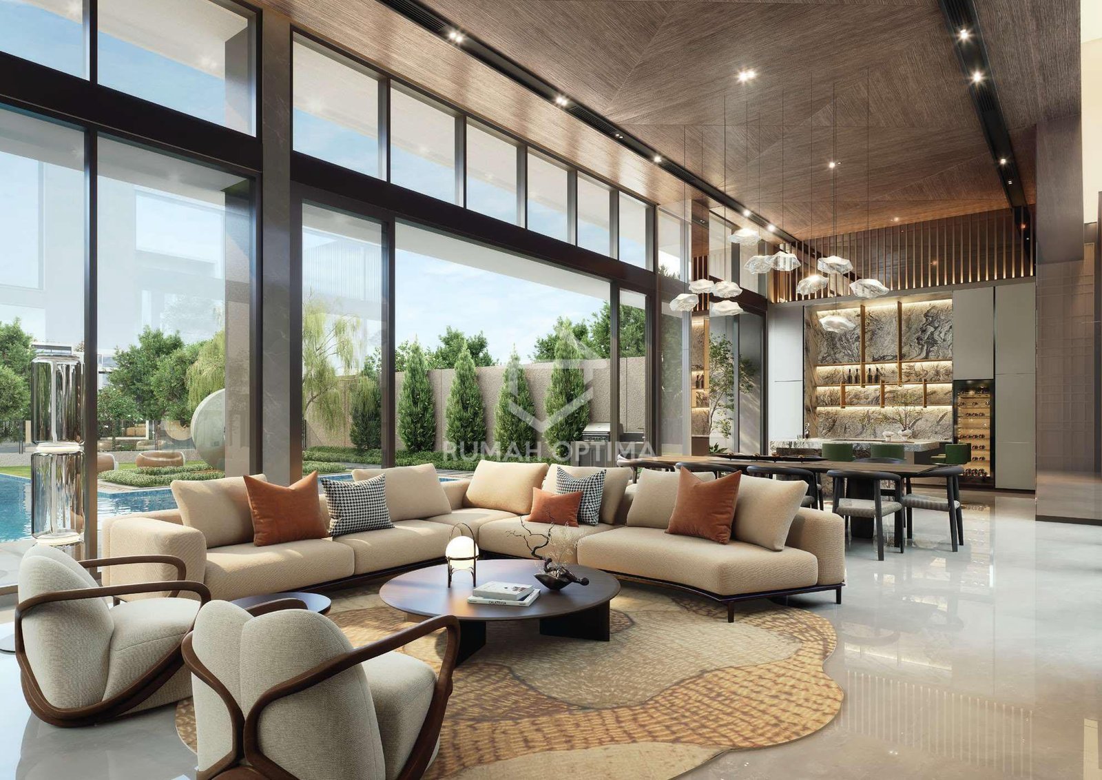 Botanic Resort Botanic Villa Navapark, Konsep Modern Resort & Botanical Living - Rumah ...